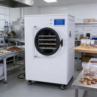 Lyofilisator Vacuüm Lab Vacuüm Fruitdroger Met Olievrije Pomp Multifunctionele Voedsel- en Huishoudelijke Vriesdroogmachine voor Groothandel