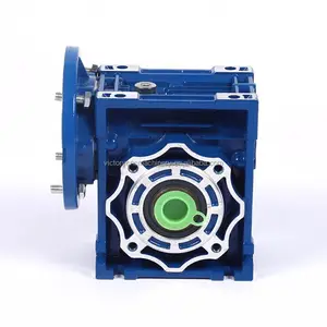 NMRV40 Aluminum Electric Motor Speed Reducer Worm Drive Reduction Gearbox Reducer Worm Gear Gearbox Transmission