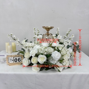 Planta Artificial de Tela de Seda Verde, Hecha a Mano, de Alta Calidad, para Bodas, Navidad, Día de la Madre, Tamaño Personalizable, Moderna, Venta al Por Mayor - Product Image 3