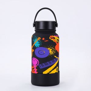 Frasco de Vacío Térmico de acero inoxidable de doble pared de fábrica, taza aislada, botella de bebida, vaso, botella de agua, Térmica de 1000 Ml - Product Image 3