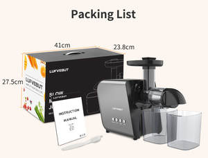 Machine d'extraction de jus automatique, pour jus, Orange, 200W, prix d'usine, extracteur de jus, pression à froid, économique - Product Image 6