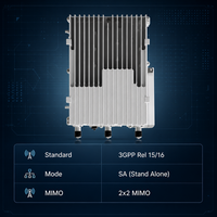 Estación Base GNB Integrada 3GPP Rel 16 para Exteriores, 5G NR GNodeB 2x5W N48 2x3W N78 Sub-6G 100MHz, 1200 Usuarios para Empresas 5G