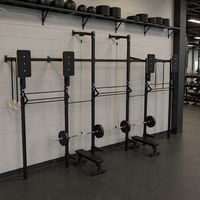 Barre de traction murale robuste réglable pour usage commercial, idéale pour la musculation et l'entraînement en salle de sport (vente en gros)