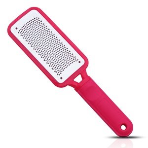 Fabbrica economica di vendita 430 in acciaio inox Full Colors strumenti <span class=keywords><strong>per</strong></span> il piede rimozione insensibile classica <span class=keywords><strong>lima</strong></span> <span class=keywords><strong>per</strong></span> la cura del piede del tallone - Product Image 4