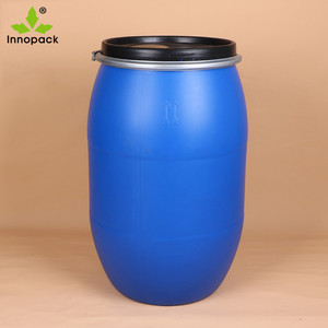 Fusti in Plastica da 30L 50L 60L 120L 200L a Prezzo <span class=keywords><strong>di</strong></span> Fabbrica, <span class=keywords><strong>Barile</strong></span> per Olio/Vino da 200 <span class=keywords><strong>Litri</strong></span>, Secchio HDPE con Apertura Superiore - Product Image 5