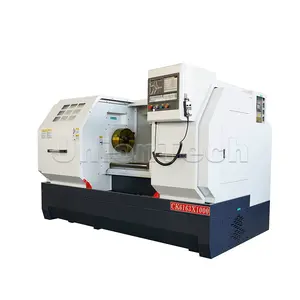 Hot bán ck6150 ck6163 CNC Lathe Mini benchtop CNC Lathe chèn cho thép không gỉ bên ngoài tháp pháo