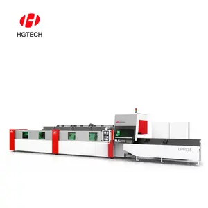 500w 1000w Fiber Metal Tube Laser Cutter Leaser Cutting Machine 1mm HGLaser Cutting Machine Price