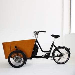 Vélo cargo électrique le plus vendu en 2026, entrepôt néerlandais de l'UE, vélo cargo familial néerlandais à 3 roues, Bakfiet, remorque, vélo cargo électrique - Product Image 3