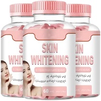 Marque privée Gsh Glutathion Complément alimentaire Gommes pour éclaircir la peau Gommes translucides pour la peau pour éliminer les taches brunes Gummy
