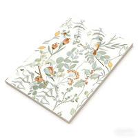 Carrelage de sol en porcelaine émaillée à motif floral moderne avec oiseaux, 600x1200mm, pour cuisine et salle de bain