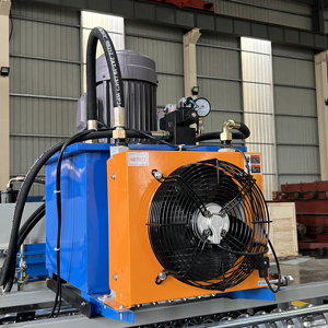 HD Three Tier Steel Roofing <strong>Tile</strong> <strong>Making</strong> <strong>Machine</strong> Triple Layer Roll Forming <strong>Machine</strong> with Pump &amp; Bearing - Product Image 5