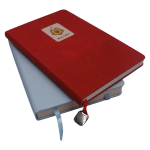 Carnets en cuir PU A5 personnalisés, de bonne qualité, avec logo personnalisé, estampage à chaud, carnet en cuir PU - Product Image 1