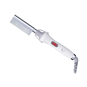 500 degrés En Gros Barbe Peignes Cheveux Lisseur Multifonctionnel Pour Hommes Curling <span class=keywords><strong>E</strong></span> 450F Peigne à Pression Avec Logo/ - Product Image 1
