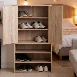 <span class=keywords><strong>Zapatero</strong></span> de varios niveles que ahorra espacio, estantería de almacenamiento moderna de gran capacidad, organizador de zapatos independiente para <span class=keywords><strong>dormitorio</strong></span> - Product Image 1