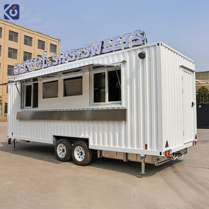 CAMPTRL Chariots de vente de nourriture de rue très demandés, Remorques alimentaires rapides mobiles, Camions-cuisine mobiles, Camions de glaces et de grillades - Product Image 1