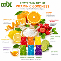 Gummies Antioxydantes à la Vitamine C 1000mg Marque Blanche Mix Extract – Soutien Immunitaire & Complément Quotidien pour le Bien-être