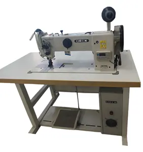 Máquina de coser de doble brazo largo para ordenador de RN-8620E, cojín de coche con doble aguja de alimentación completa para sofá, cinturón de hierro alto, tienda de costura