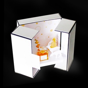 Caja de regalo de lujo con textura artística y fragancia, con interior, personalizable según las necesidades. - Product Image 4