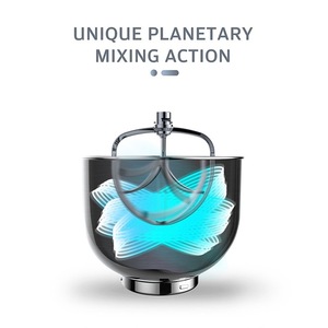 Robot pâtissier DSP 7L 1300W 8 vitesses avec tête inclinable pour la préparation des pâtes - Product Image 2