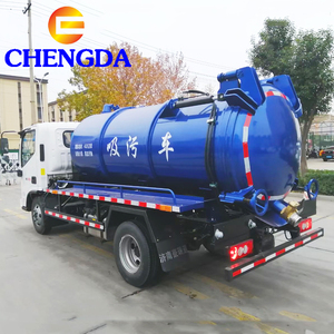 Camion-citerne diesel d'aspiration des eaux usées municipales 4x2 Foton, dragage haute pression, capacité de réservoir de 10000 à 30000 L - Product Image 3