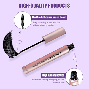 Nouvel arrivage de <span class=keywords><strong>mascara</strong></span> à cils ajustables en fibre 4D résistant à la transpiration imperméable à l'eau et à la transpiration avec étiquette de maquillage de marque privée - Product Image 5