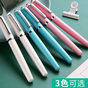 Deli Metal Fountain Pen S270 0.38mm Standard Nib Ink Absorption For Calligraphy Practice - Product Image 2