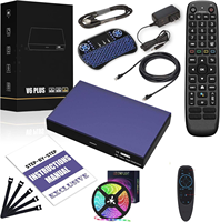 Boîtier TV Android 14 8K Quad Core WiFi6 VSeeBox V6 Plus Lecteur multimédia intelligent pour le divertissement à domicile