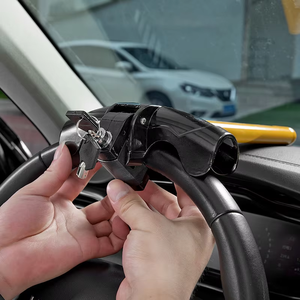 Auto-Zubehör Lenkrad-Diebstahlschutz Stahl-Anti-Hebel- und Anti-Bohr-Vorrichtung mit Starkem Stahlkern - Product Image 3