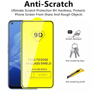 9H 9D 0,33mm cubierta completa antiarañazos HD Protector de pantalla de vidrio templado transparente para <span class=keywords><strong>iPhone</strong></span> 13 14 15 16 Pro Max Protector de pantalla - Product Image 5