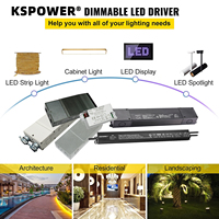 Transformateurs de lumière LED 48W avec sortie de borne à vis Pilote d'alimentation unique