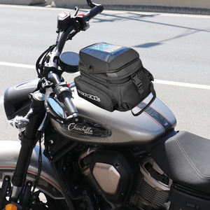 MB-2108 sac de réservoir de moto MENAT avec verrouillage à dégagement rapide, poche pour téléphone à écran tactile, conception extensible et étanche - Product Image 5
