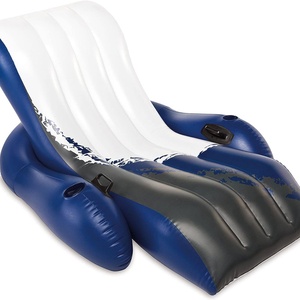Silla Flotante Inflable para Piscina, Tumbona para Fiestas en la Piscina, Colchón de Aire, Flotador para Playa - Product Image 1