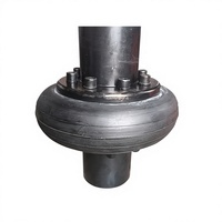Accouplement de pompe à eau à anneau élastique en caoutchouc de type LAF pour pneu de moteur ouvert
