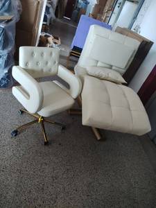 Điều chỉnh tựa đầu hiện đại vẻ đẹp trên khuôn mặt giường trong lông mi cong màu hồng với da tổng hợp tăng cường sự thoải mái và phong cách - Product Image 2