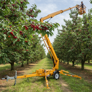 รถยกบูมแบบลากจูง RST L-377 ขนาด 12 ม. 14 ม. 16 ม. 18 ม. ขายส่งพร้อมใบรับรอง CE ISO - Product Image 6