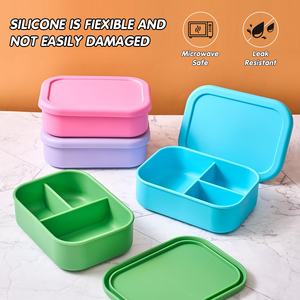 Customized Adult and Child Sealed <b>Lunch</b> <b>Boxes</b> OEM ODM Student Fruit Salad and Sandwich Bento Box - Product Image 5