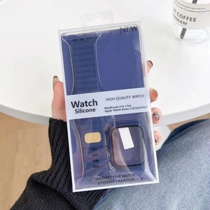 ชุดสายนาฬิกาและตัวป้องกันหน้าจอ,อุปกรณ์เสริมสายนาฬิกาซิลิโคนสำหรับ IWatch 38มม. 42มม. 44มม. ดีไซน์ใหม่ปี2022 - Product Image 2