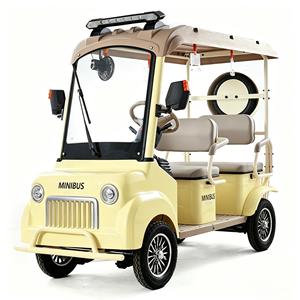 Mini-bus de tourisme 4 places, voiturette de golf ouverte, véhicule de patrouille pour hôtels et complexes hôteliers - Product Image 4