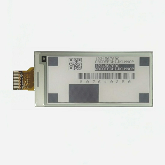 2.9" E-Paper Display Electronic Ink Screen 296x128 Monochrome EPD Module Ultra-Low Power for Smart Retail IoT Device ESL