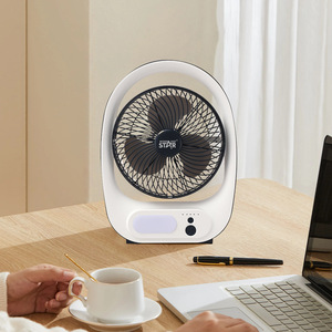 Winning Star 8 Inch Desktop Fan With Led <b>Light</b> Usb Powered Portable Cooling Fan - Product Image 3