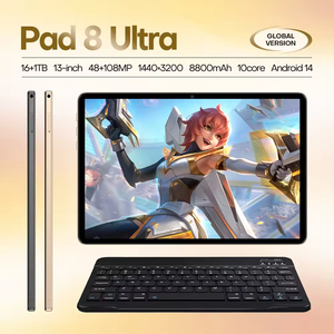 Tablette tout-en-un Pad 8 Ultra 5G |   Tablette éducative pour enfants 13'' FHD 10 cœurs 16 Go + 1 To 8800 mAh avec déverrouillage facial et GPS, écran partagé - Product Image 4
