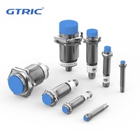 Capteur de proximité inductif GTRIC de haute qualité M8, facile à installer, 10-30V DC, 3 fils, PNP NO NC, avec certification CE