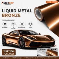 Film de protection liquide en TPU pour voiture, effet chrome, auto-réparant, 7,5 mil, rouleau complet, logo personnalisé, vente en gros