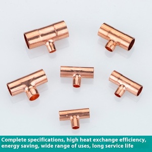 Đồng ba chiều đường kính biến hình chữ T Hàn <span class=keywords><strong>TEE</strong></span> cho vừa nhỏ điều hòa không khí lạnh cho kho lạnh - Product Image 4