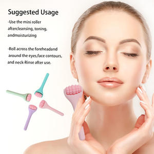 Roller Mata Mini untuk Pijat Mata, Roller Es Mata dari Baja Anti Karat untuk Mengurangi Bengkak, Migrain, Perawatan Kulit, Roller Wajah - Product Image 2
