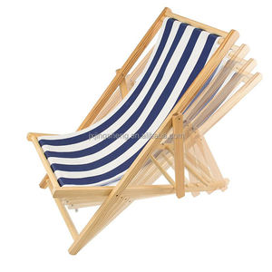 Chaise de plage pliante portable en <span class=keywords><strong>bois</strong></span> au design moderne pour les loisirs de plein air dans le parc, la villa ou la cour, vente en gros de transats pour enfants - Product Image 5