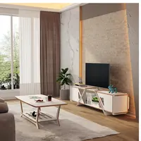Tv Cabinet Stand Home Wooden Gold Storage Mobile Tv Units Modern Cabinet Home Furniture Wall Living Room Furniture 15-20 Days