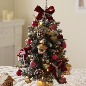 Árbol de Navidad de 45 cm al por Mayor con Juego de Corona a Juego, Decoración para Escritorio, <span class=keywords><strong>Puerta</strong></span> y Ventana, Paquete de Exportación para Negocios de Temporada - Product Image 4