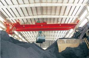 Hauteur de levage résistante du moteur 25m de capacité de 30 tonnes et de 5 tonnes de pont roulant de double poutre garantie de 1 an - Product Image 3