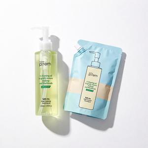 Makep:rem Huile Démaquillante 210mL + Recharge 100mL Démaquillant Hydratant Sûr Tous Types de Peau - Product Image 1